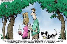 Political cartoon
