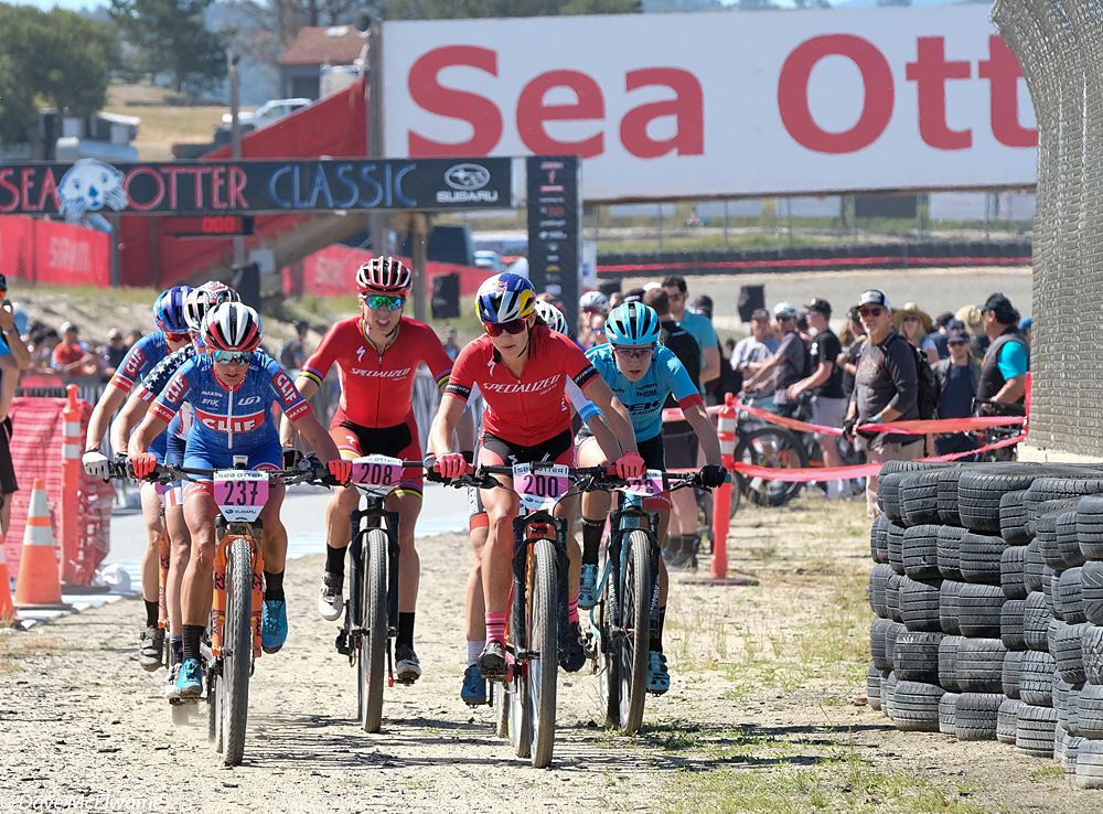 With less than a one lap remaining, Katerina Nash (Clif Pro Team) appeared to be ready to make a move.