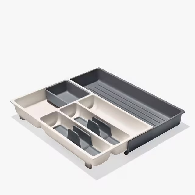 OXO Good Grips Kitchen Utensil Drawer Organizer, Grey