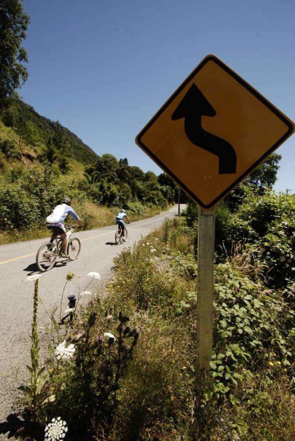 Winding road ahead