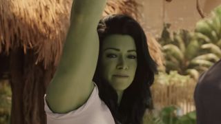 Tatiana Maslany in She-Hulk: Attorney at Law.