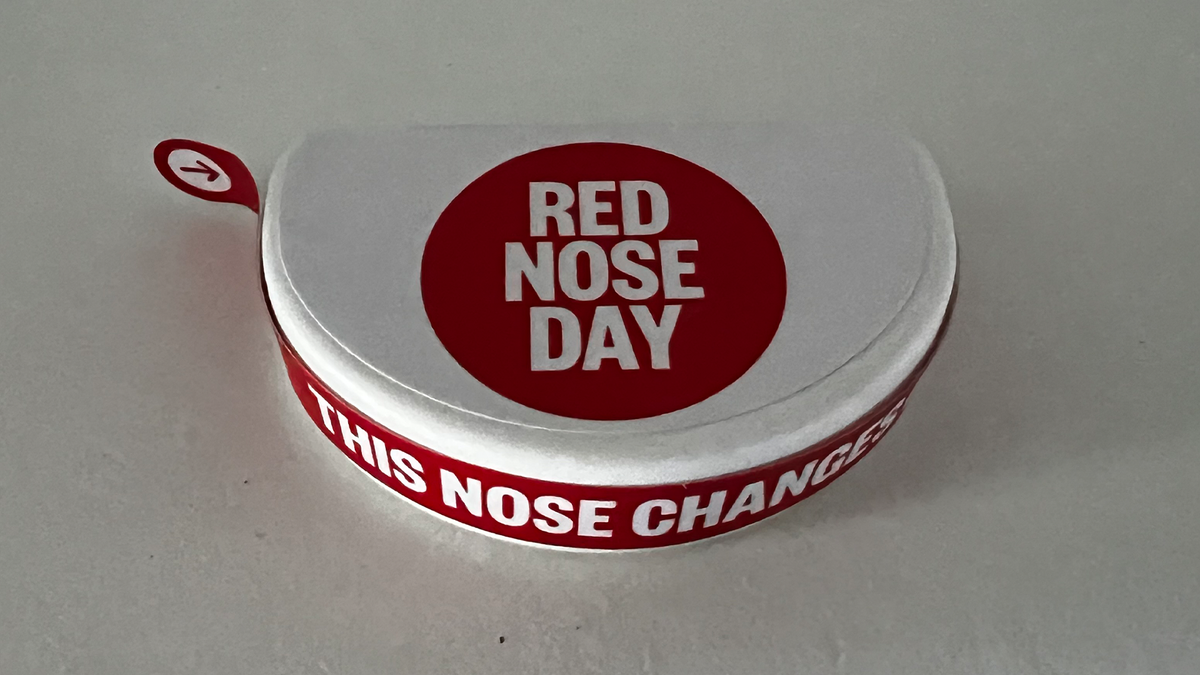 Red Nose unboxing for Red Nose Day