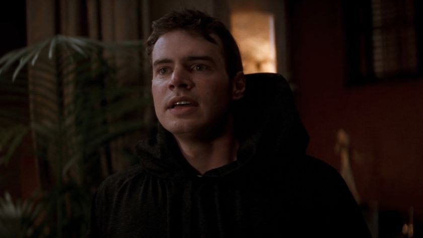 Scott Foley revealing himself as Ghostface in Scream 3