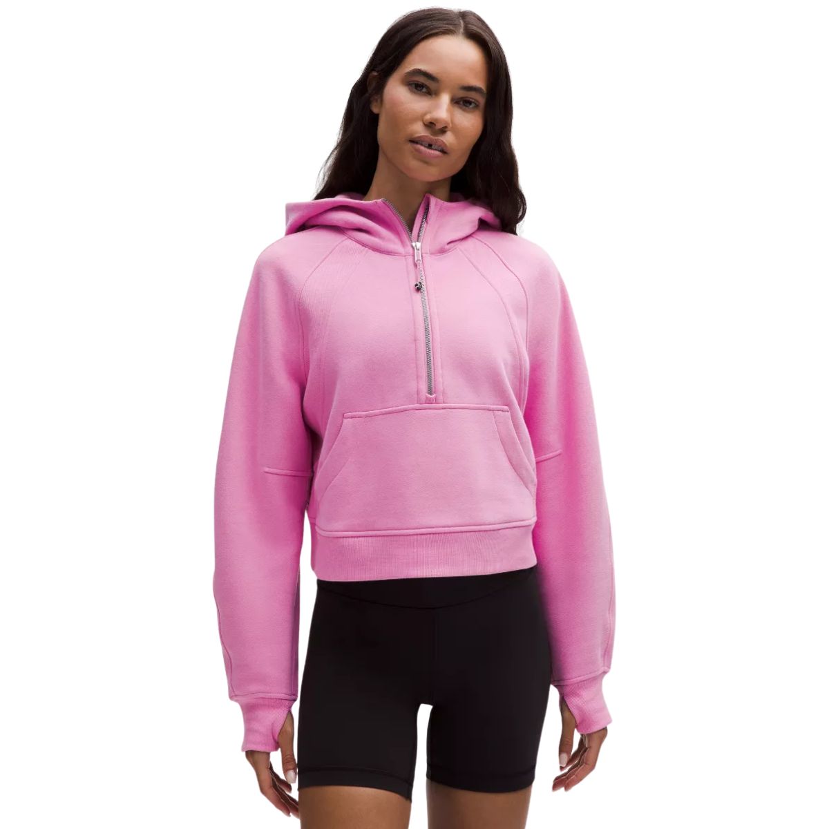 Scuba Oversized Half-Zip Hoodie
