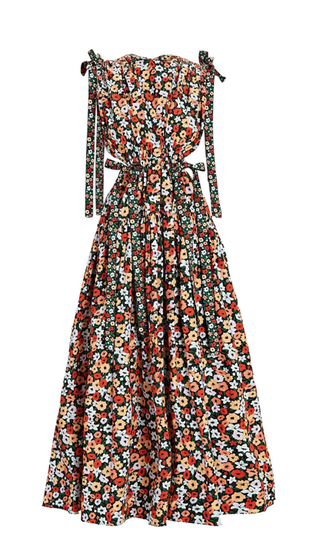A floral dress from Sara Naghedi's WIWTW picks