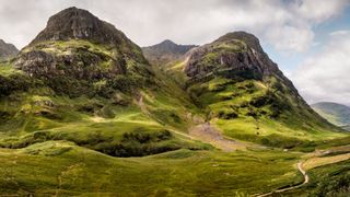 The West Highland Way mountains, Scotland