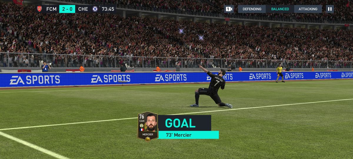 FIFA Mobile gameplay on Xiaomi 13