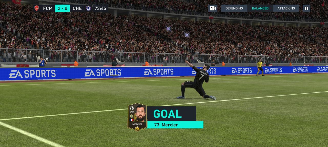 FIFA Mobile gameplay on Xiaomi 13