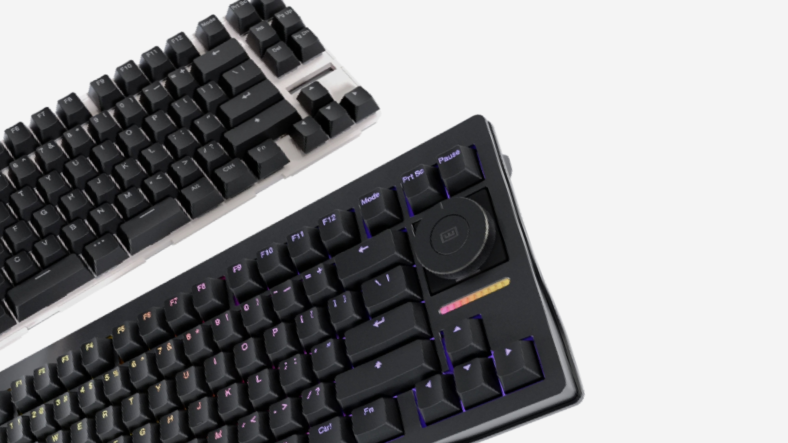 A couple of Wooting 80HE+ keyboards.