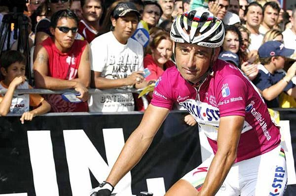 Paolo Bettini didn't make the split