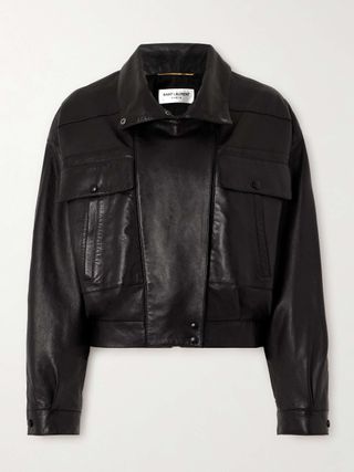 SAINT LAURENT, Leather Jacket