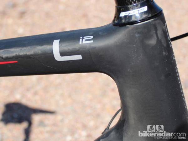 The L series of bikes top out at Shimano Di2 Ultegra. There are no SRAM Red or Shimano Dura-Ace specced bikes