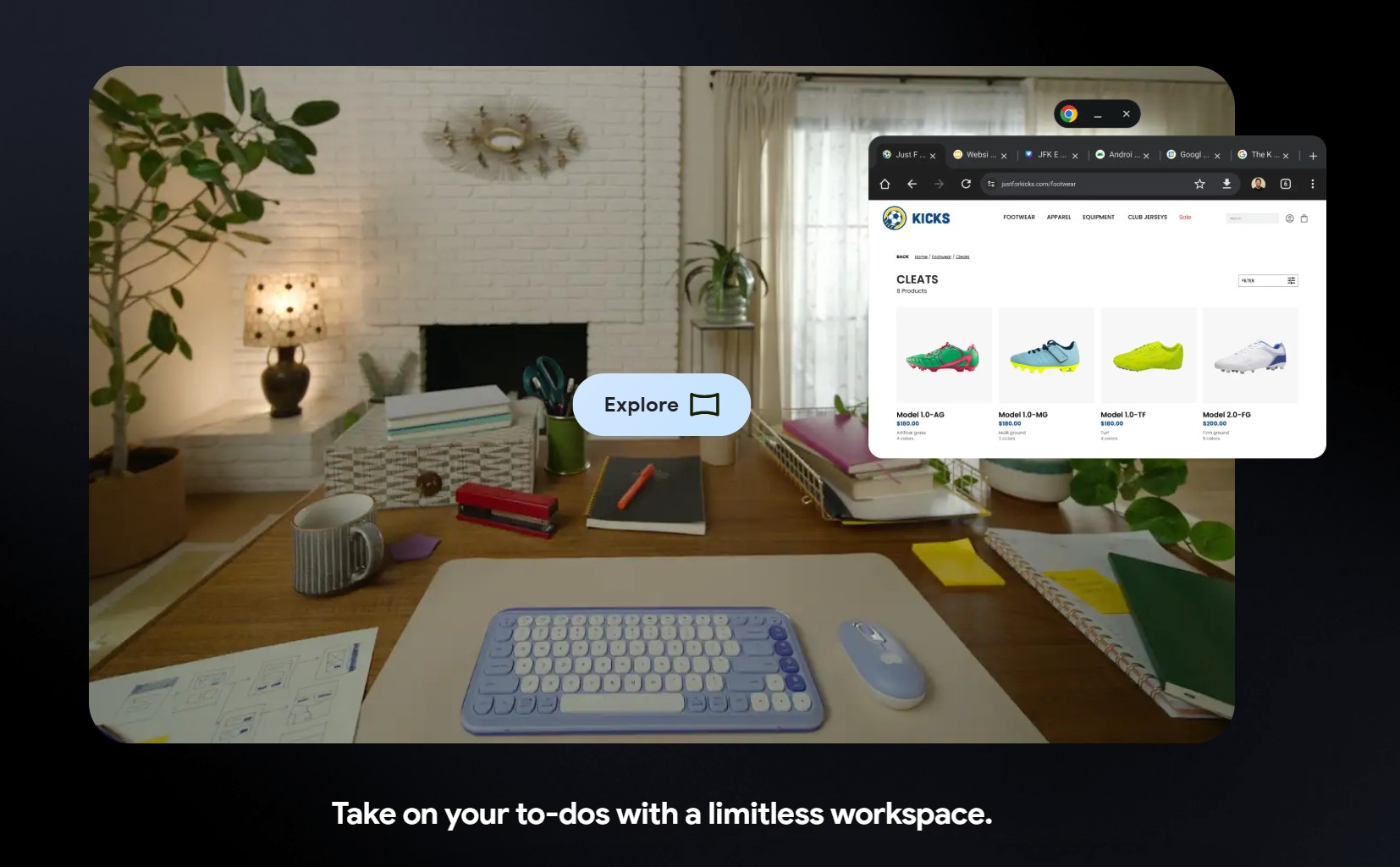 Android XR, an augmented layer of information accessed via AR glasses