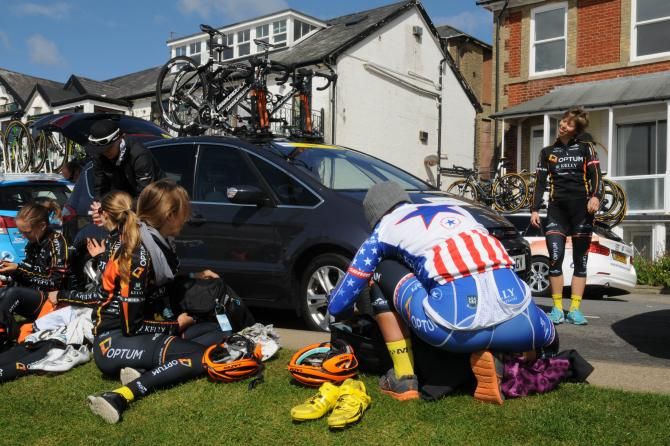 Optum Kelly Benefit Strategies gets ready in the Felixtowe sunshine