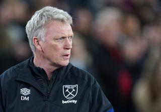 West Ham United manager David Moyes during the UEFA Europa League Group H match at the London Stadium, London. Picture date: Thursday September 30, 2021