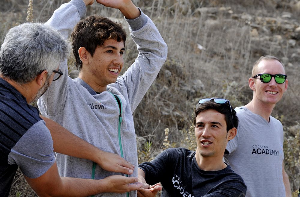 Israel Cycling Academy riders enjoy team camp in Israel