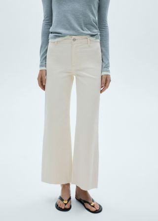 Catherin High-Rise Culotte Jeans