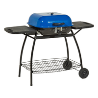 BBQ Chef Valdes Charcoal BBQ With Blue Lid | Was £119.99