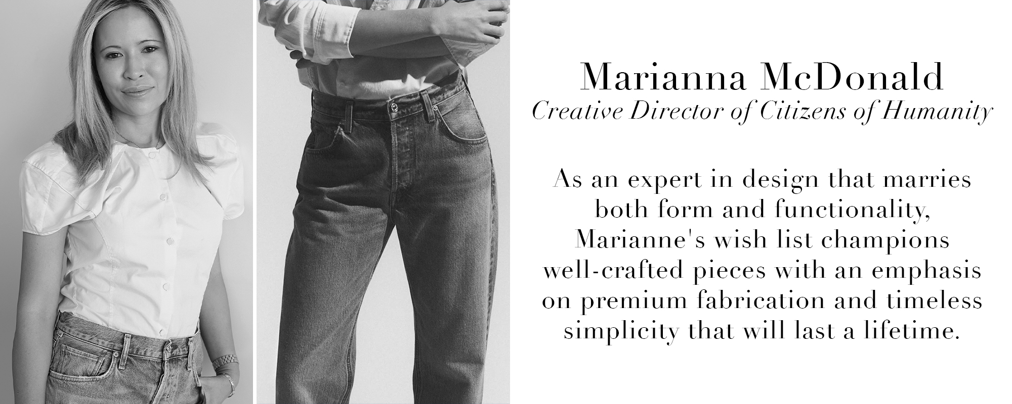 Marianne McDonald designer wish list for Who What Wear UK
