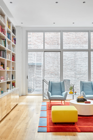 colorful Tribeca townhouse designed by Ghislaine Viñas