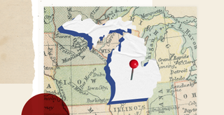 Map of Michigan