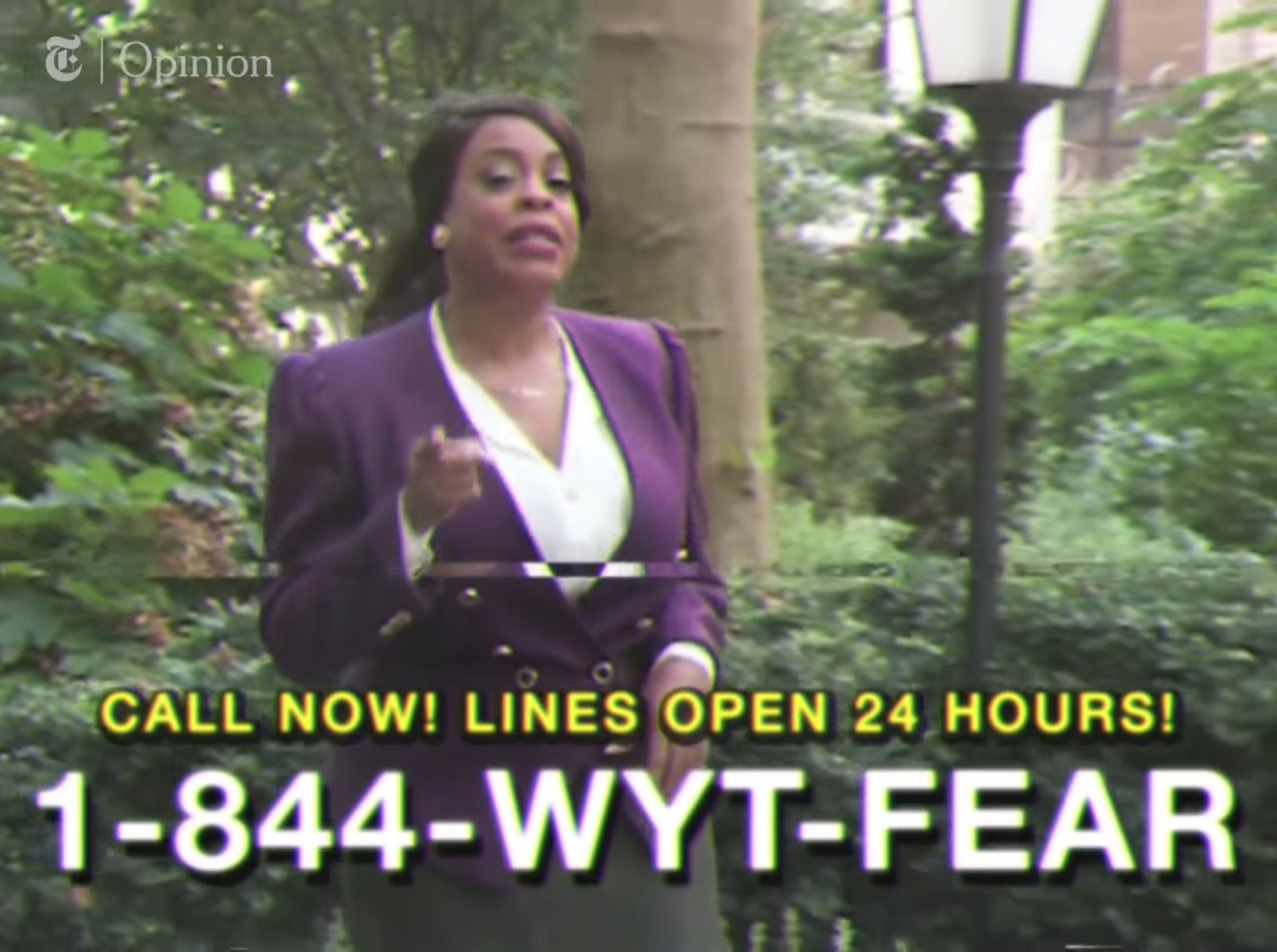 Niecy Nash in NYT Opinion Hotline for Racists video.