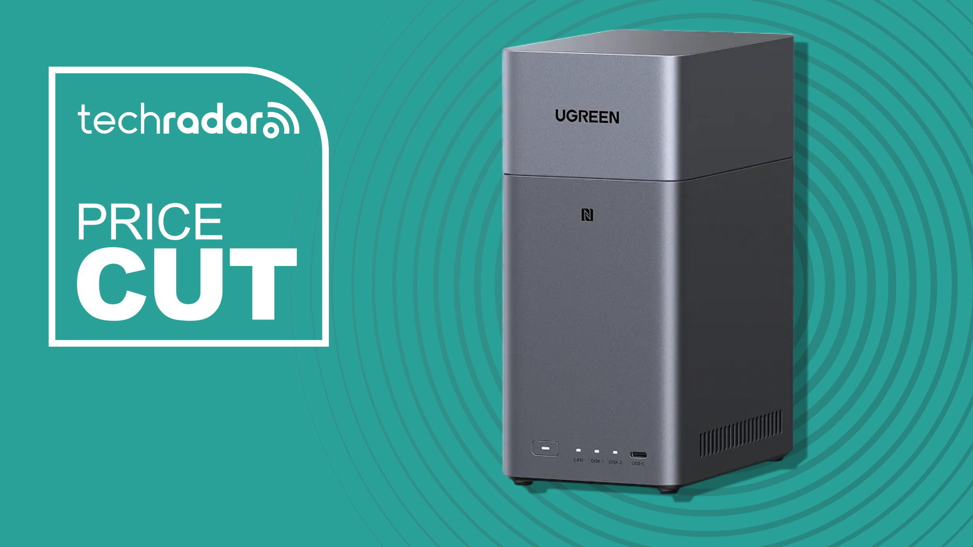 NASync DH2300 two-bay NAS