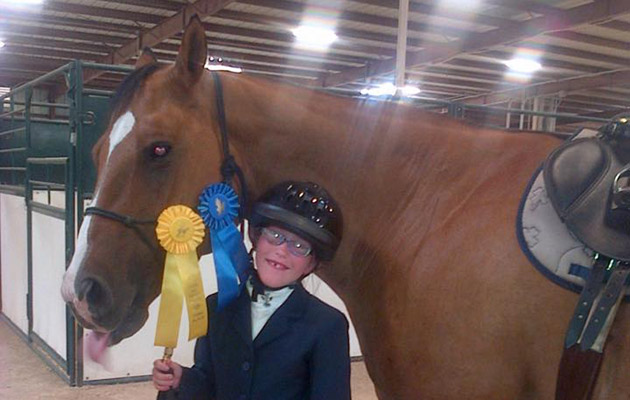 first horse show on Amos