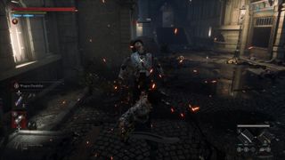 In-game screenshot Lies of P's combat