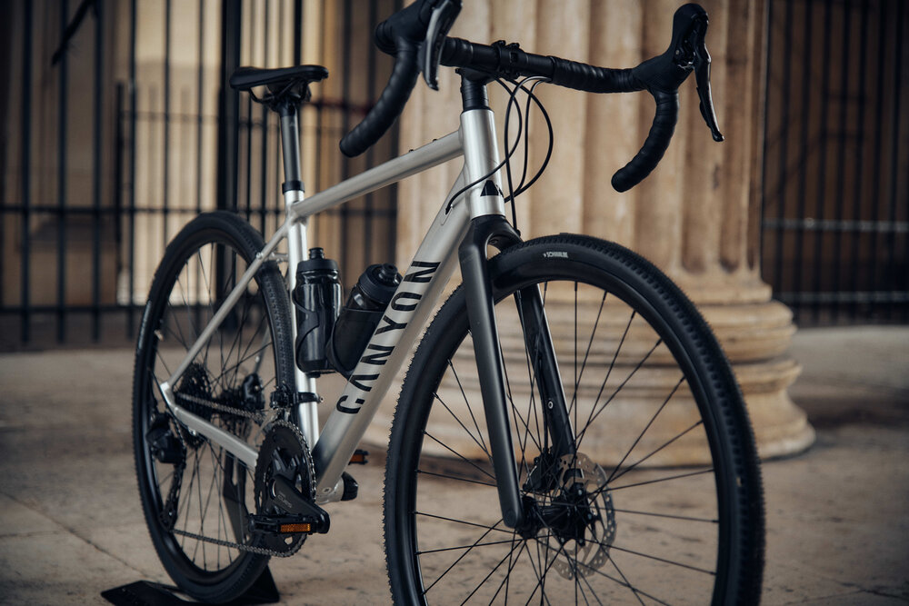 A Canyon Endurace AllRoad bike
