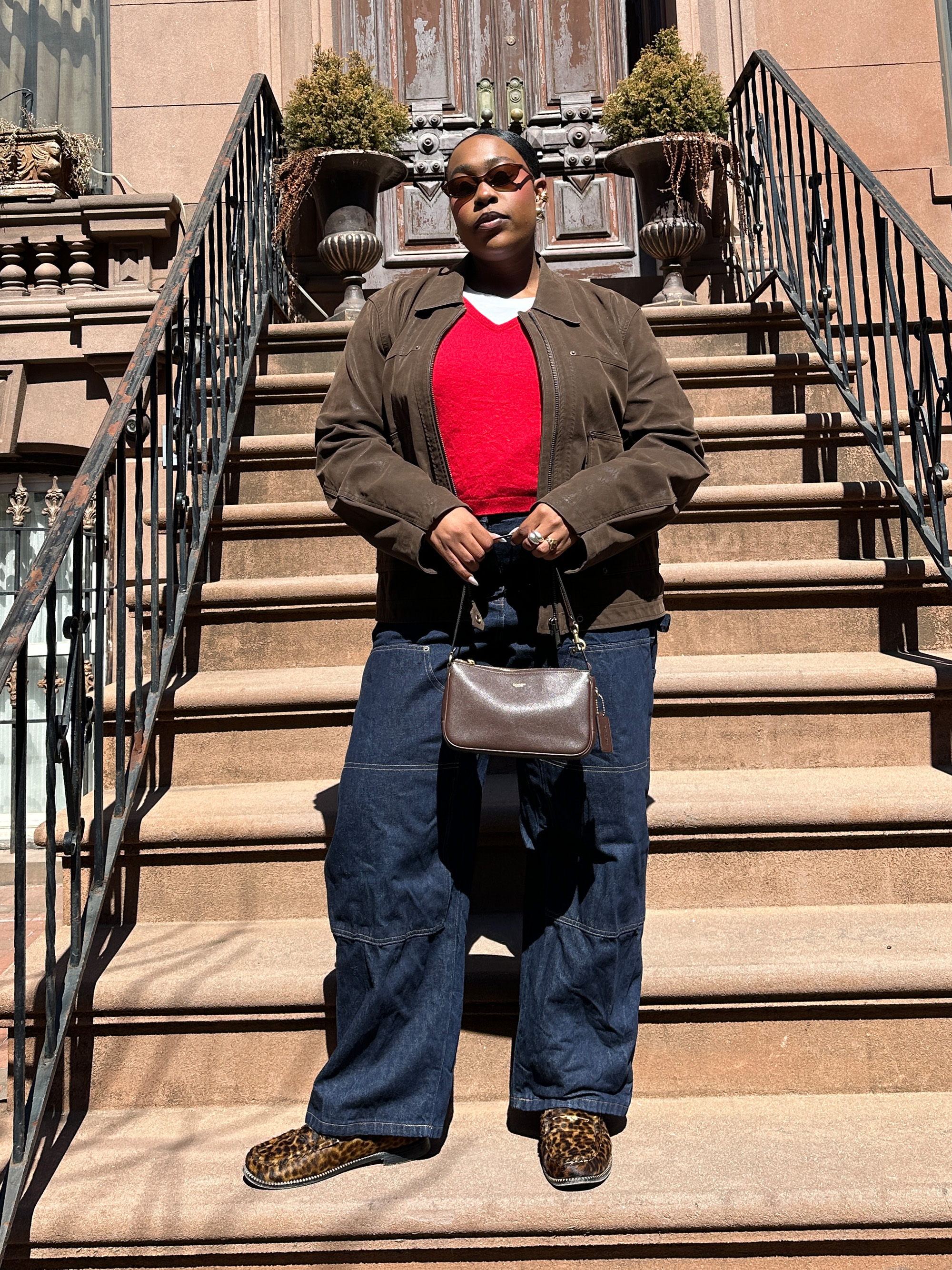 coach bag outfit ideas