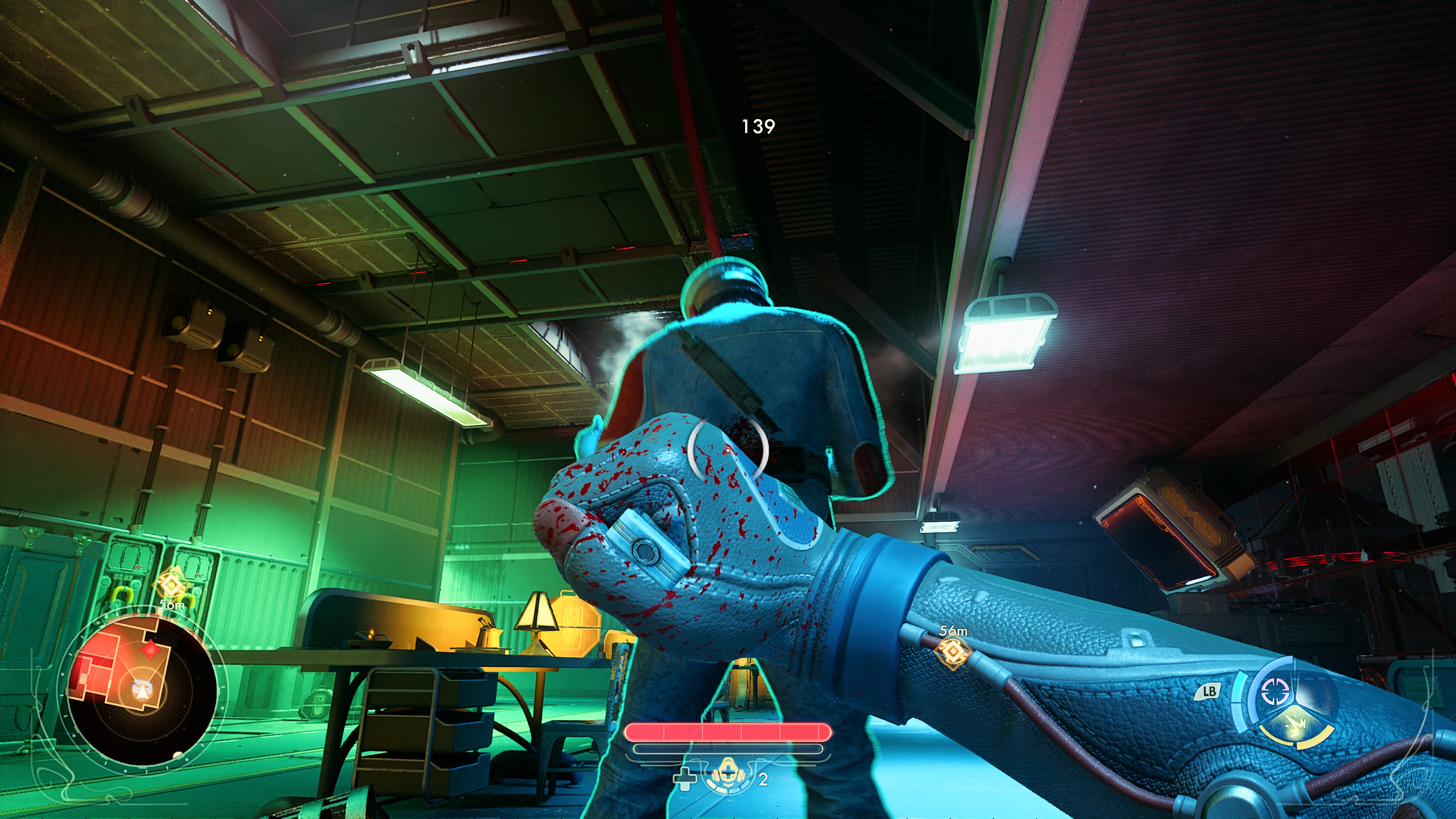 Screenshot of The Outer Worlds 2 preview running on Xbox Series X.