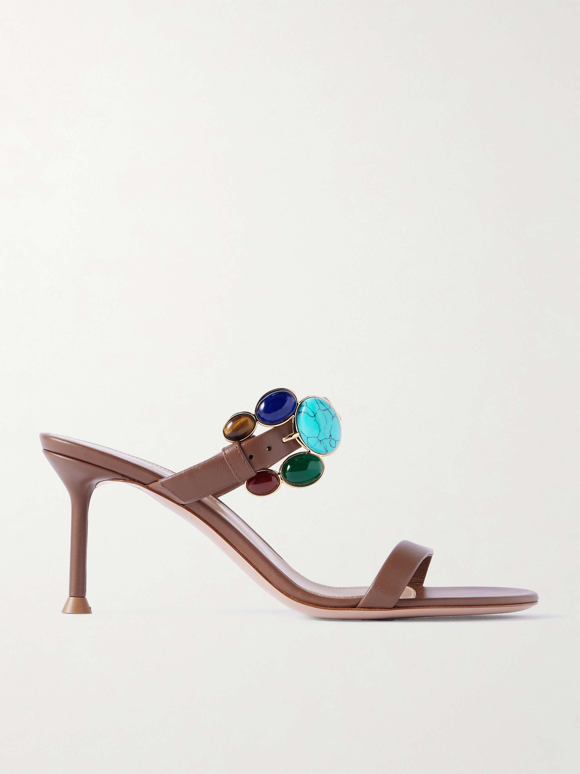 70 Embellished Leather Sandals