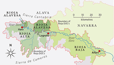 Rioja map