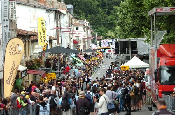 There was a great turnout of supporters on what is a national holiday weekend in France