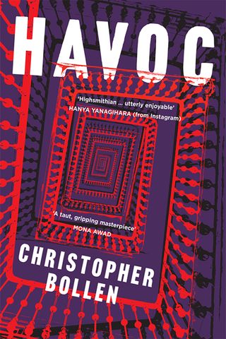 The book jacket for Havoc, Christopher Bollen