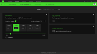 Razer's Synapse suite is one of the slickest peripheral UIs out there.