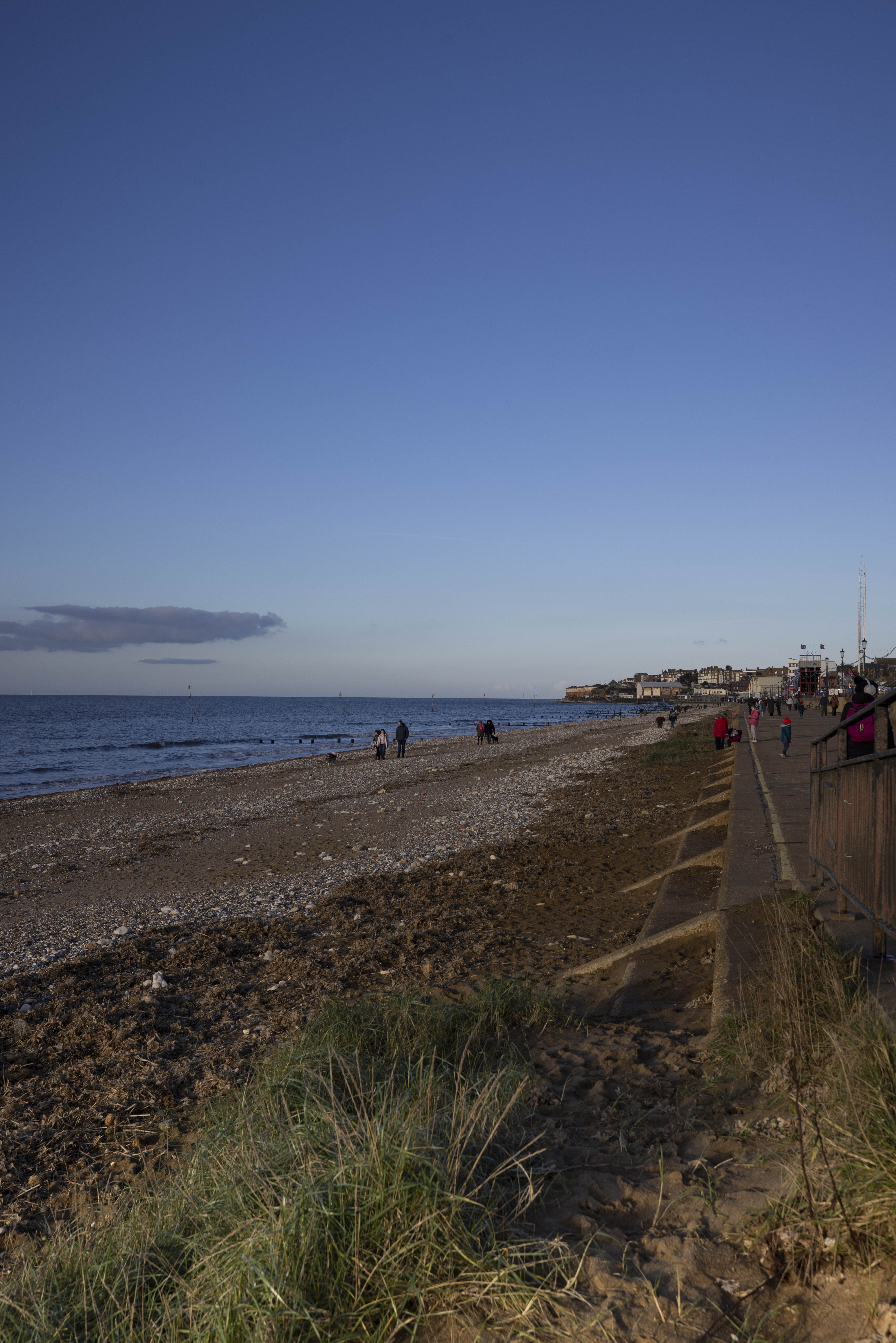 Test shot taken with Cokin Nuances Extreme GND filters at a beach