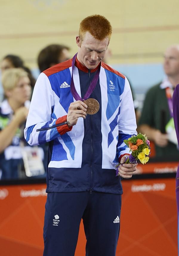 Ed Clancy (Great Britain) followed up his gold medal in the team pursuit with a bronze in the omnium.