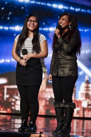 Ana and Fia on Britain's Got Talent