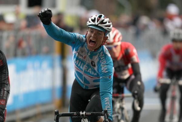 Linus Gerdemann (Milram) won stage 1 of Tirreno-Adriatico.