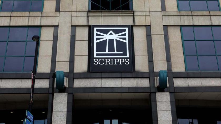 CINCINNATI - JULY 21: Scripps Center in Cincinnati, Ohio on July 21, 2017. (Photo By Raymond Boyd/Getty Images)