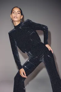 Luna Jumpsuit, £395 | Nadine Merabi