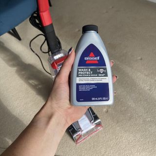 Bissell Powerclean and the included cleaner