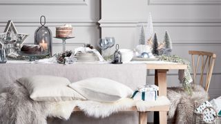 Christmas dinner table by John Lewis & Partners