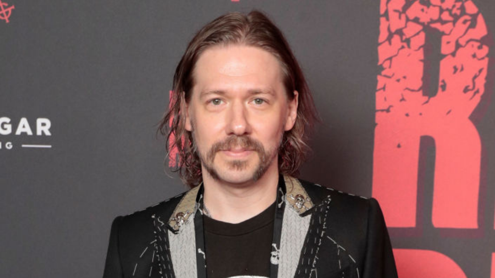 Tobias Forge attends the &quot;Ghost: Rite Here Rite Now&quot; world premiere at Picturehouse Central on June 18, 2024 in London, England.
