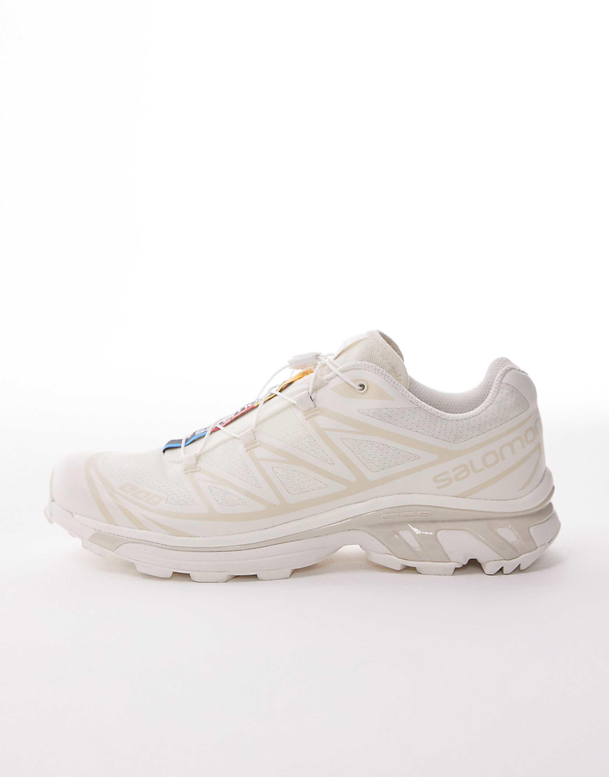 Salomon Xt-6 Unisex Trainers in Vanilla Ice