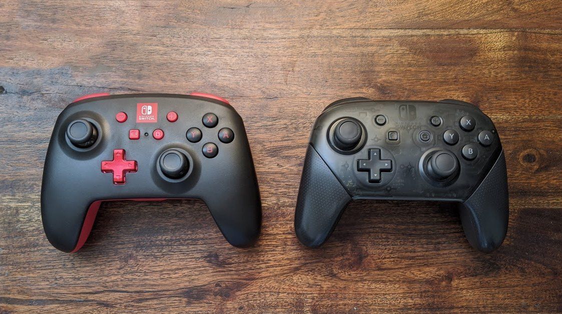 Powera Controller Vs Nintendo Switch Pro Controller