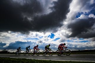 Riders escape the storm