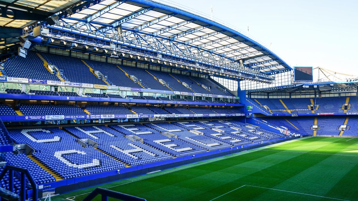 Stamford Bridge stadium - home to Premier League football team Chelsea